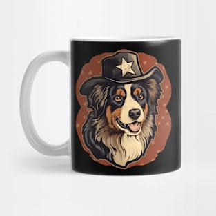 Australian Shepherd 4th of July Mug